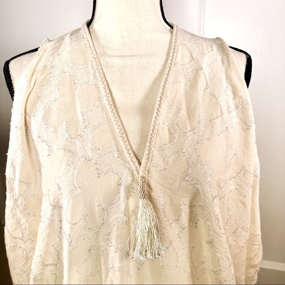 Open shoulder dress / kaftan / cover up - Picture 5 of 11